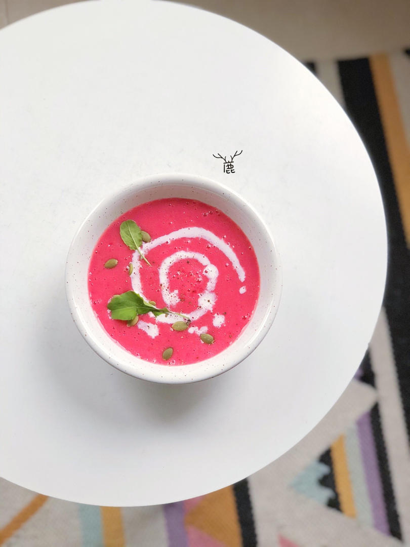 南瓜仁甜菜根浓汤
