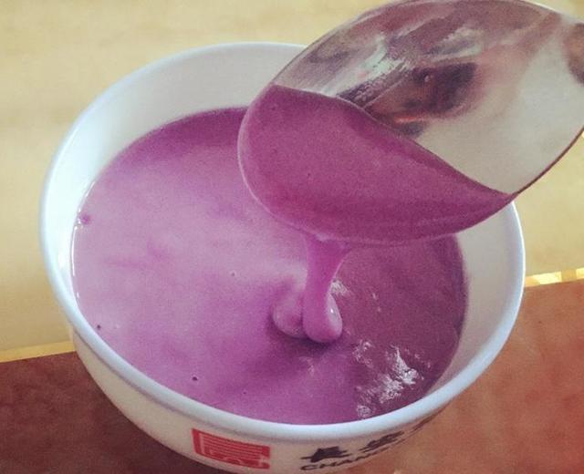 （比XX更美味系列）比冰淇淋更美味——紫薯奶糊