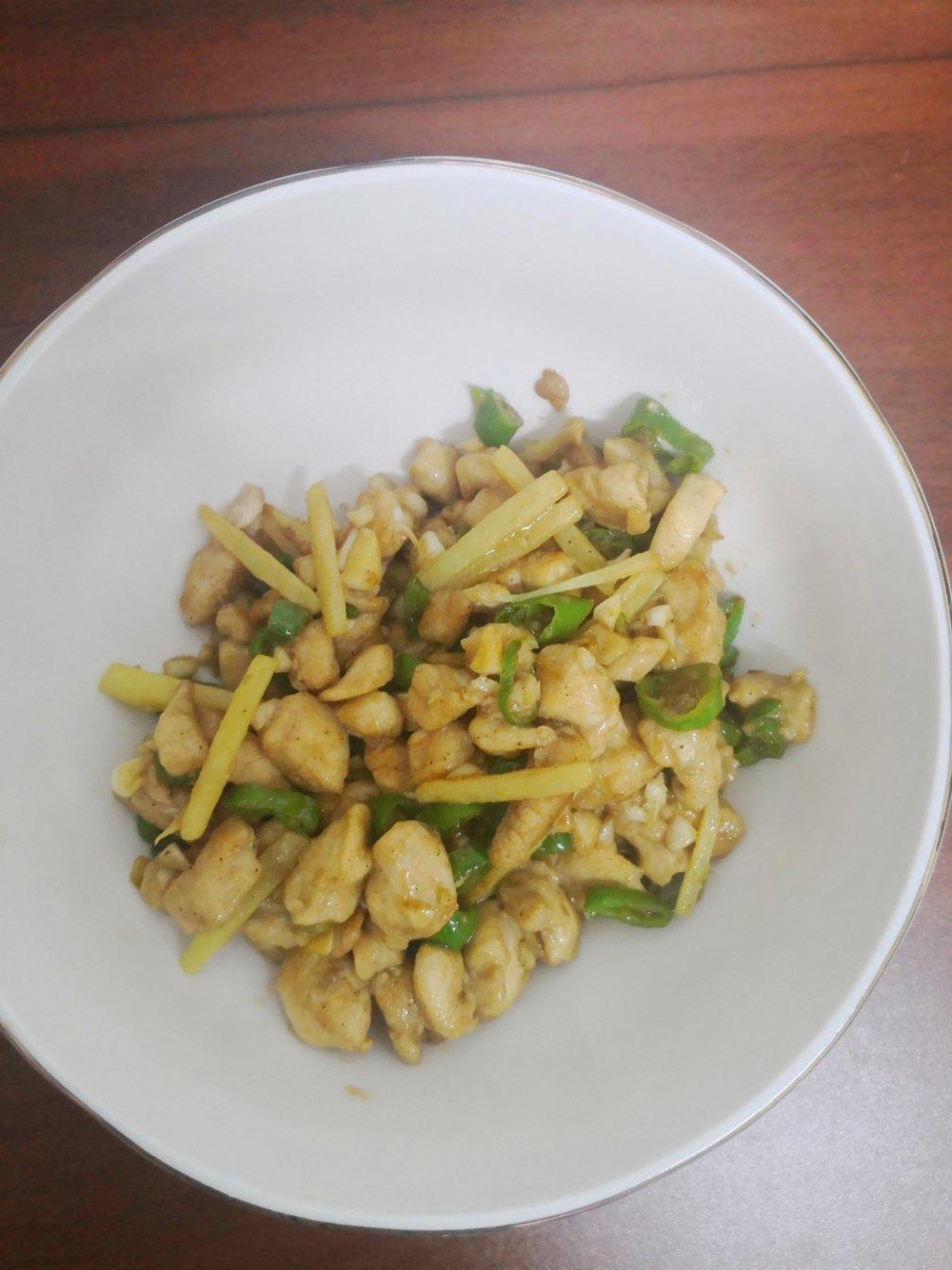 超嫩的小炒鸡胸肉