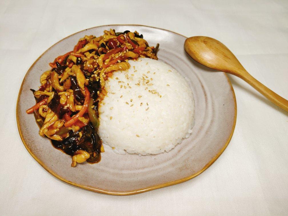 鱼香肉丝（鸡肉版）