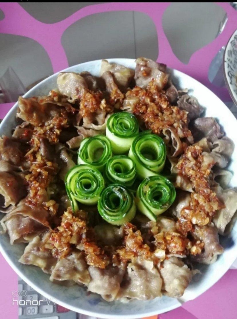 蒜泥肥牛