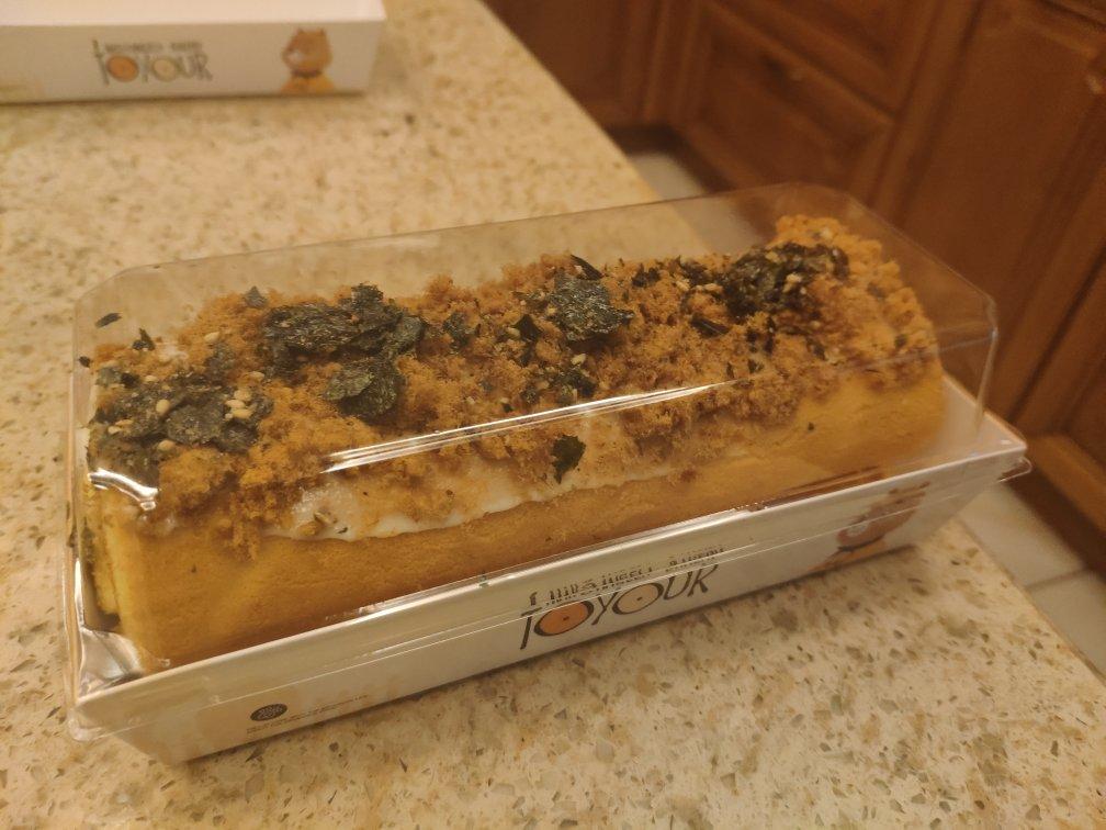 万用方子‼️口感滋润的酸奶&肉松沙拉夹心小蛋糕🍰