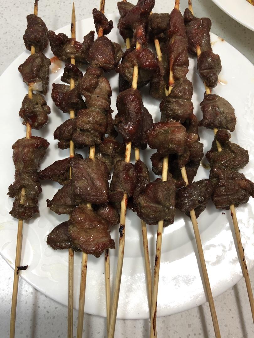 太给力——烤羊肉串（烤箱版）