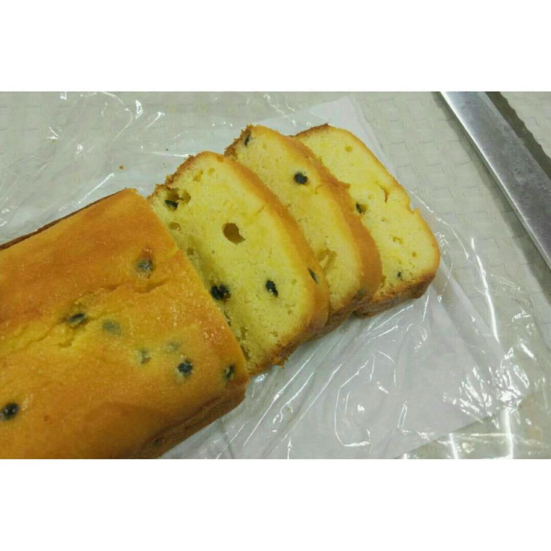 轻盈百香果磅蛋糕