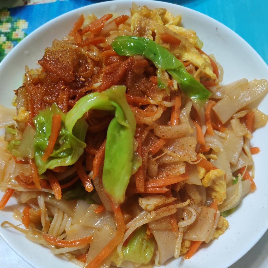 炒河粉（炒米粉那些同理）