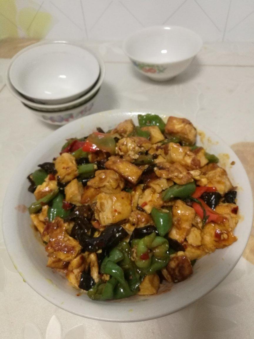 李占新做的家常豆腐