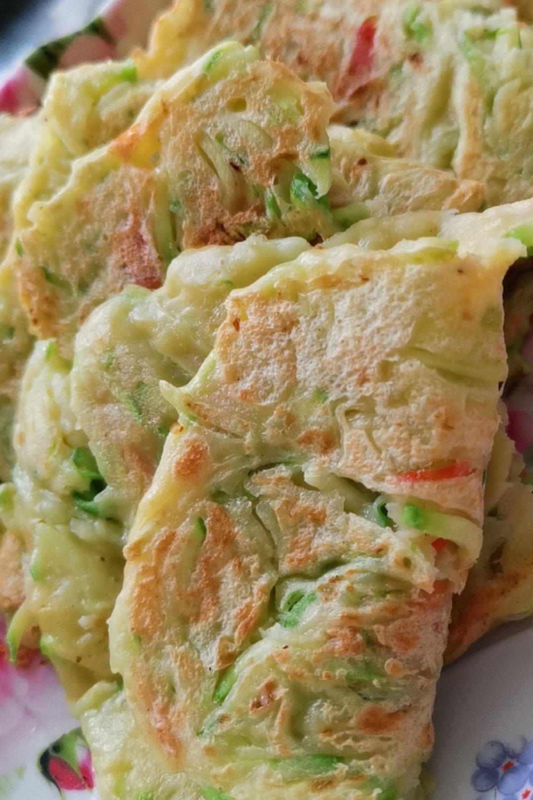 西葫芦鸡蛋饼
