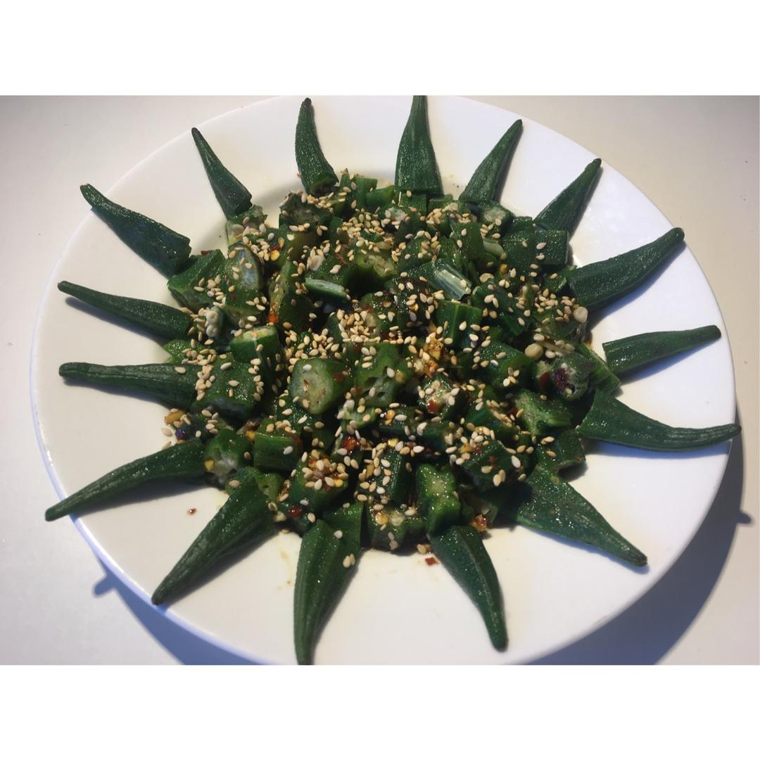 【白灼秋葵】清爽简单