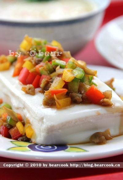 榨菜碎米豆腐的做法