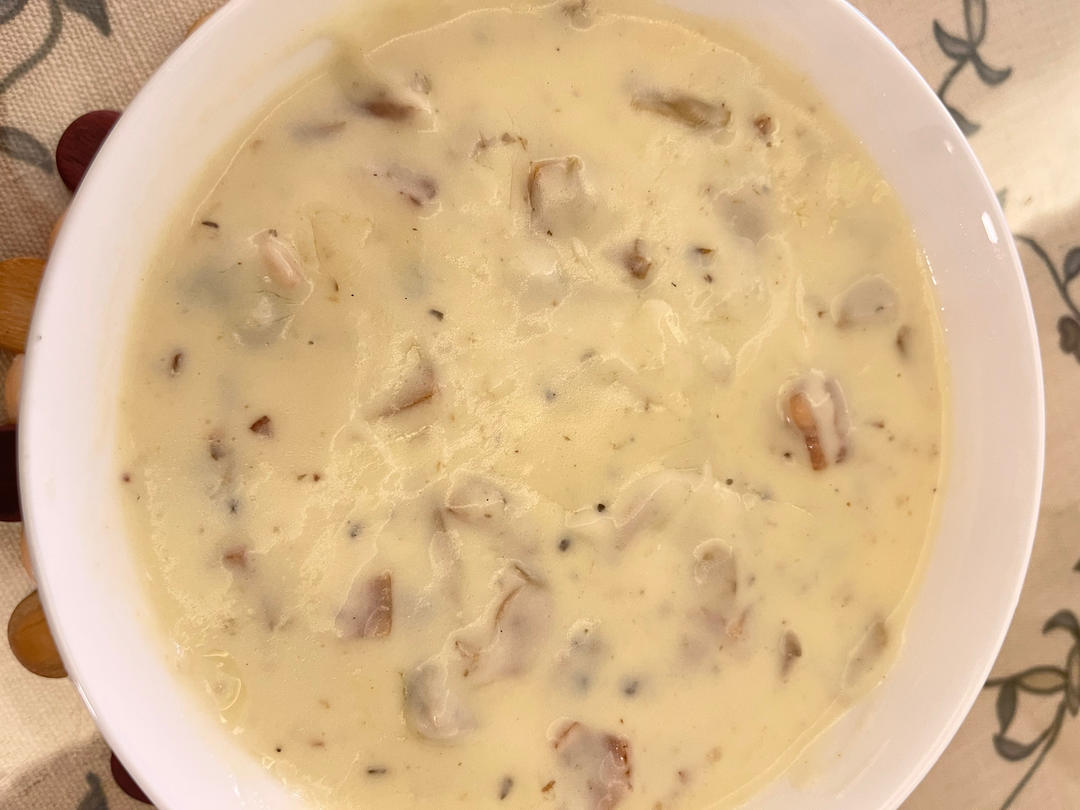 奶油蘑菇汤（完美比例版）