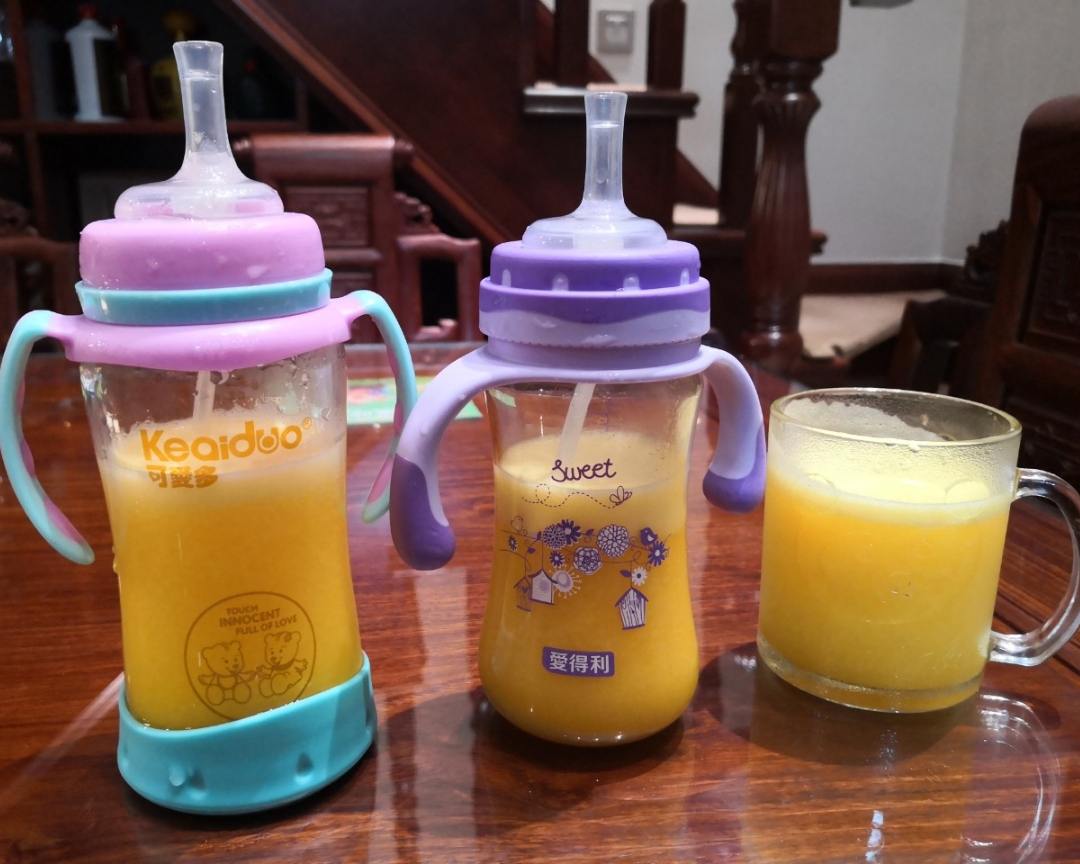 宝宝的鲜榨橙汁（破壁机版本）的做法