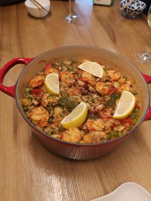 超好吃的西班牙海鲜饭Paella的做法 步骤5