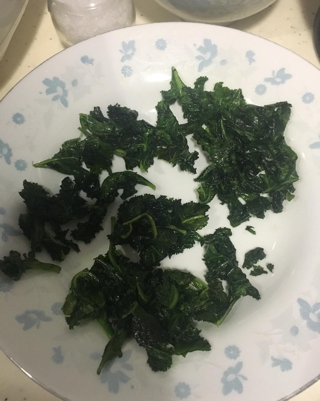 超级零食Kale chips羽衣甘蓝脆片