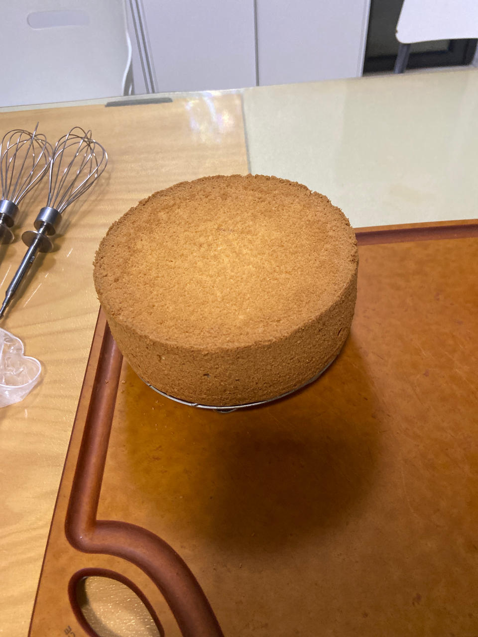 超柔软6寸戚风蛋糕(附8寸配方)零失败 超详细‼️含操作视频