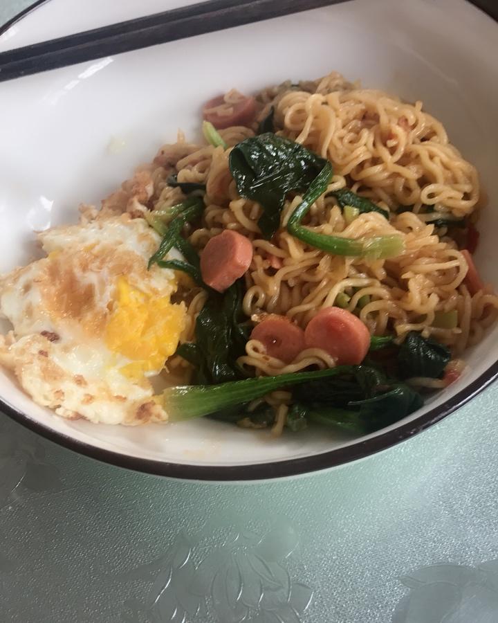 炒方便面