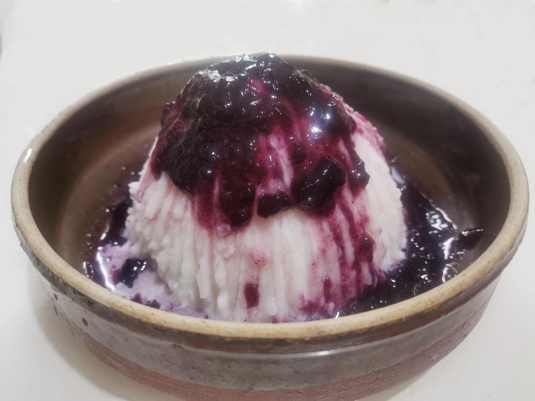 蓝莓山药泥