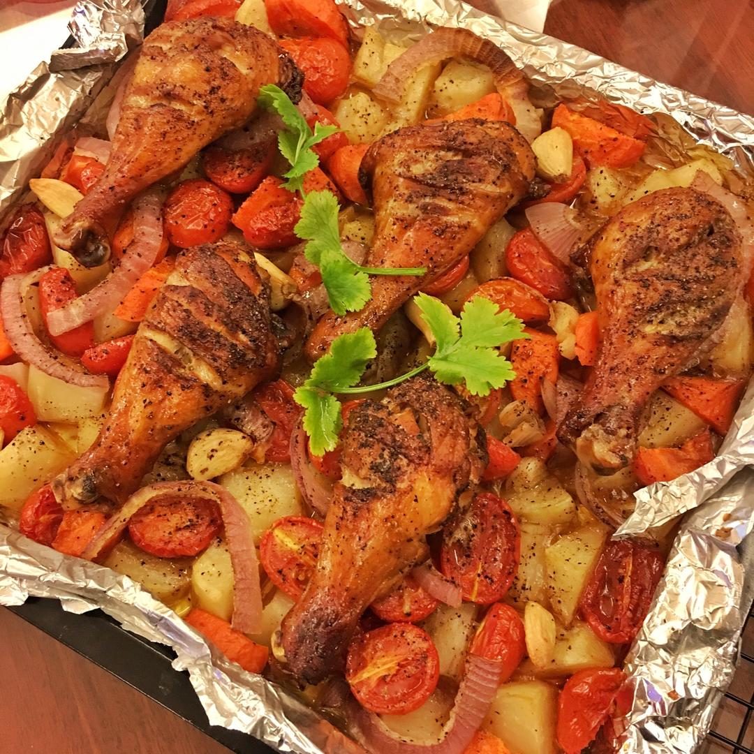 【法式烤鸡腿】