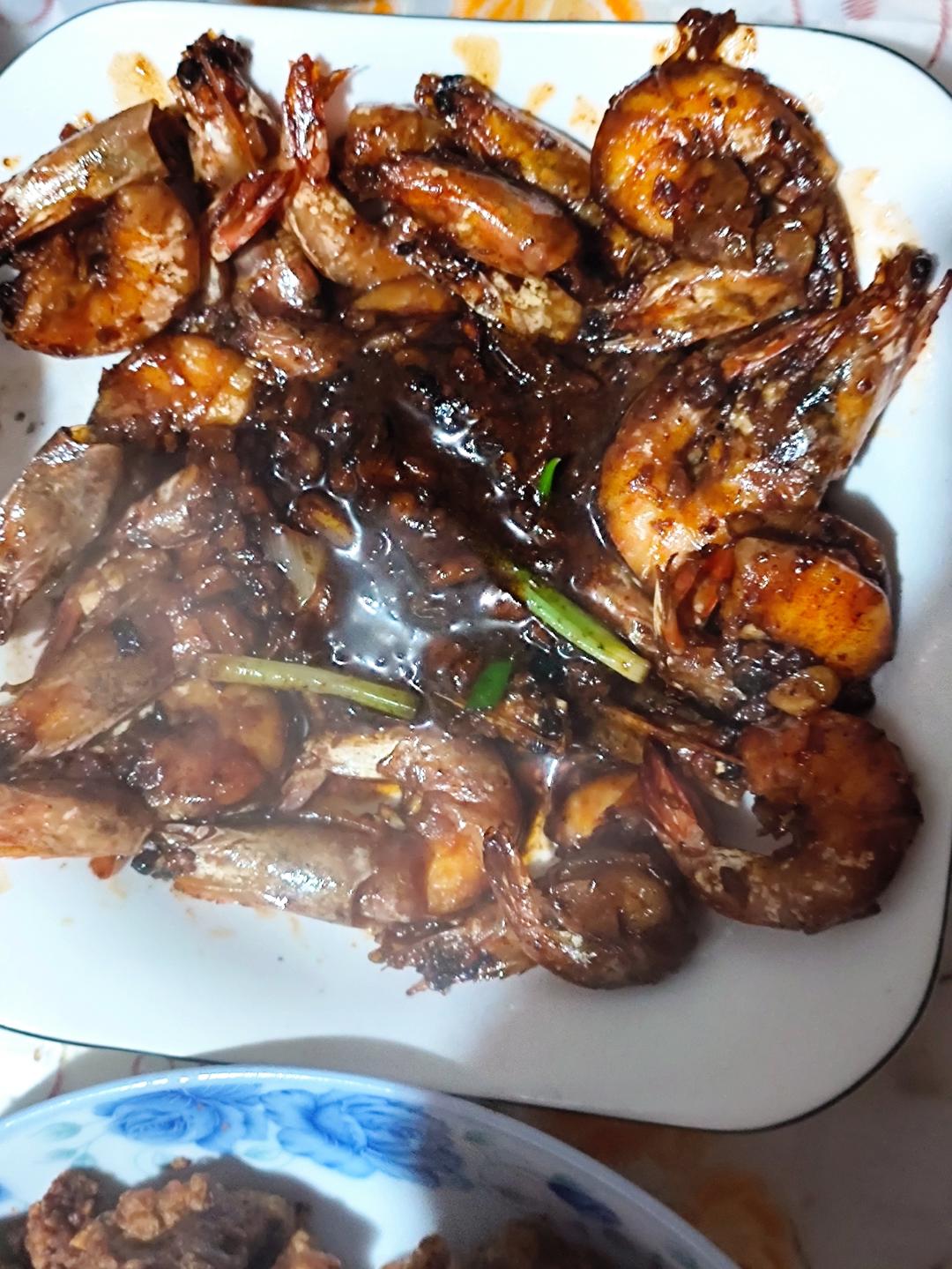 油焖大虾