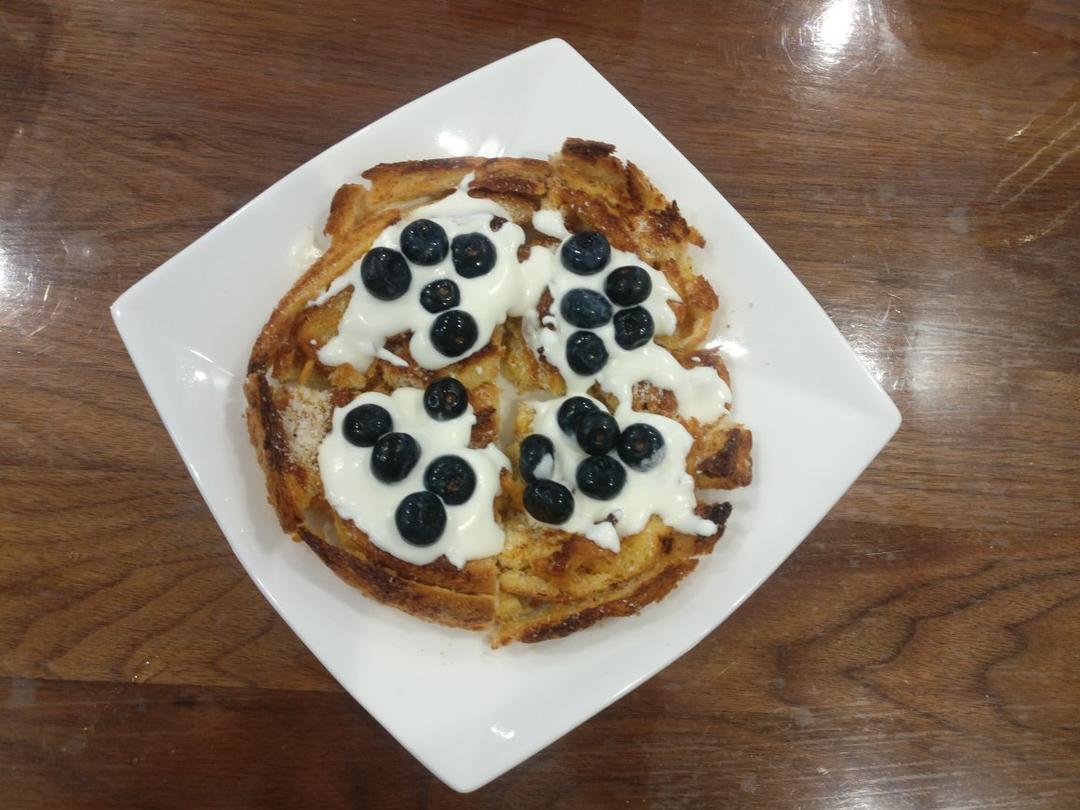 年轮法式吐司【面包边也有春天】