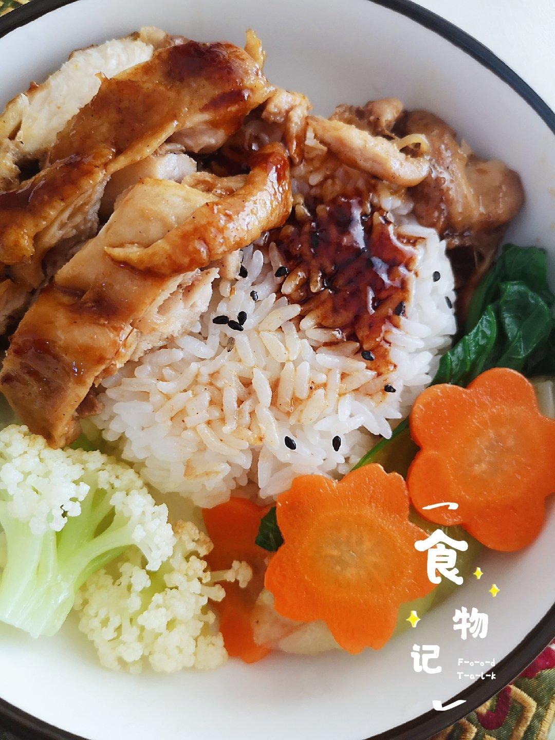 日式照烧鸡排饭