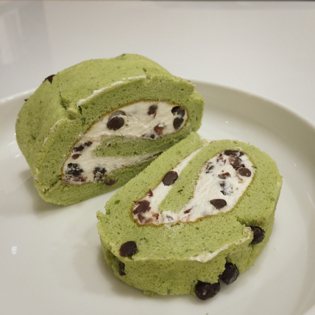【曼达小馆】居酒屋系列：抹茶蜜豆卷与抹茶鸡尾酒