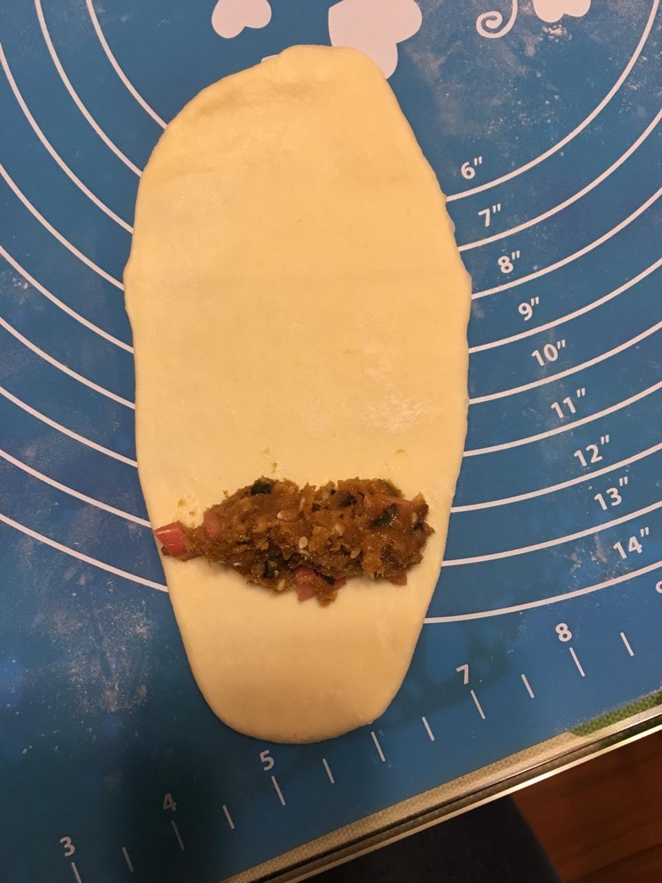 香葱肉松面包（烫种法）