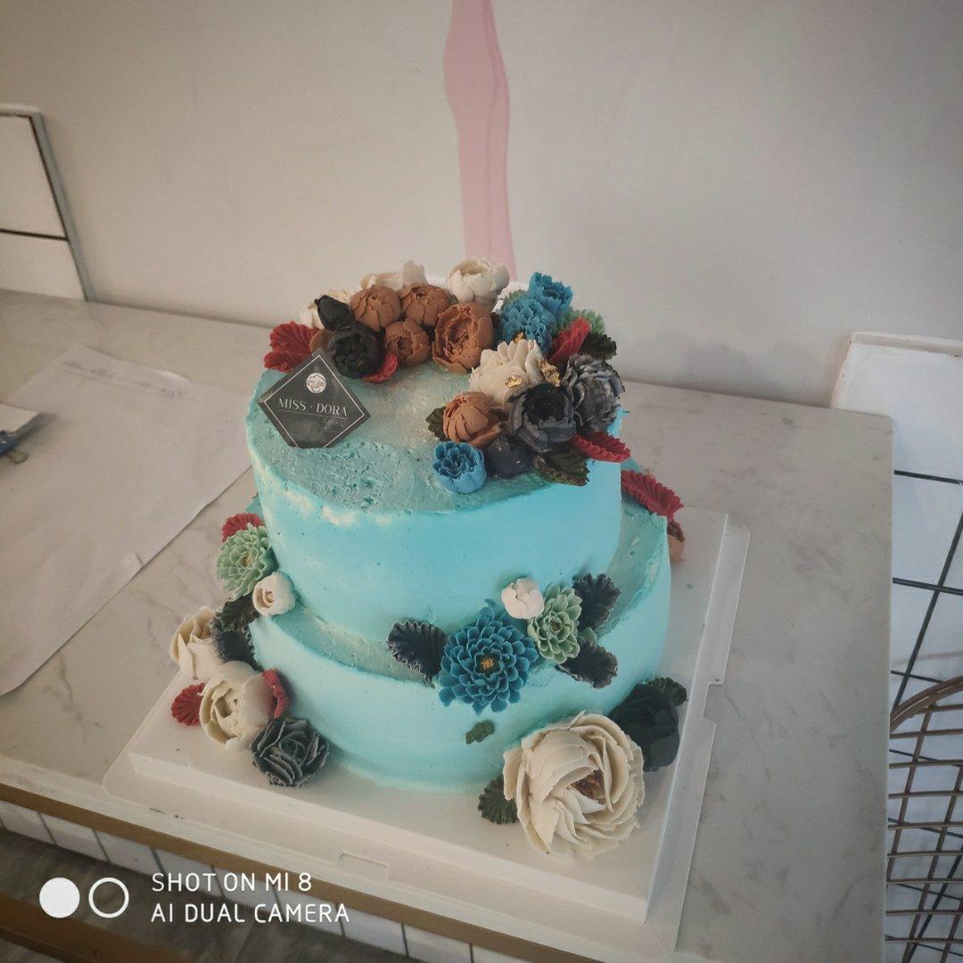 韩式豆沙裱花分享站