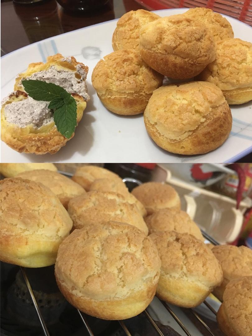 十分美味的酥皮泡芙