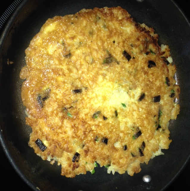 蔬菜米饭饼