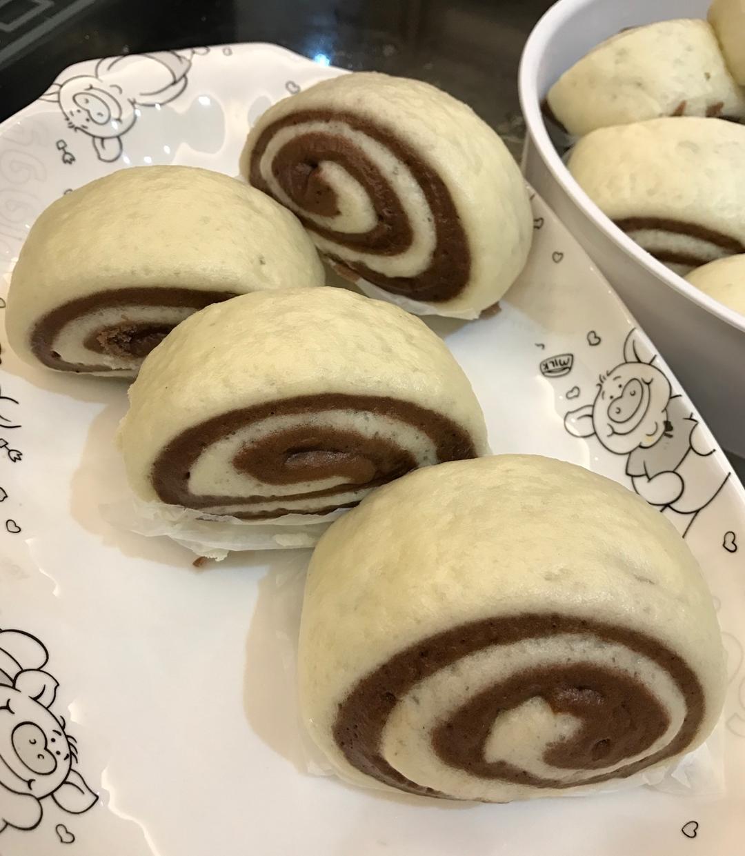 双色刀切馒头