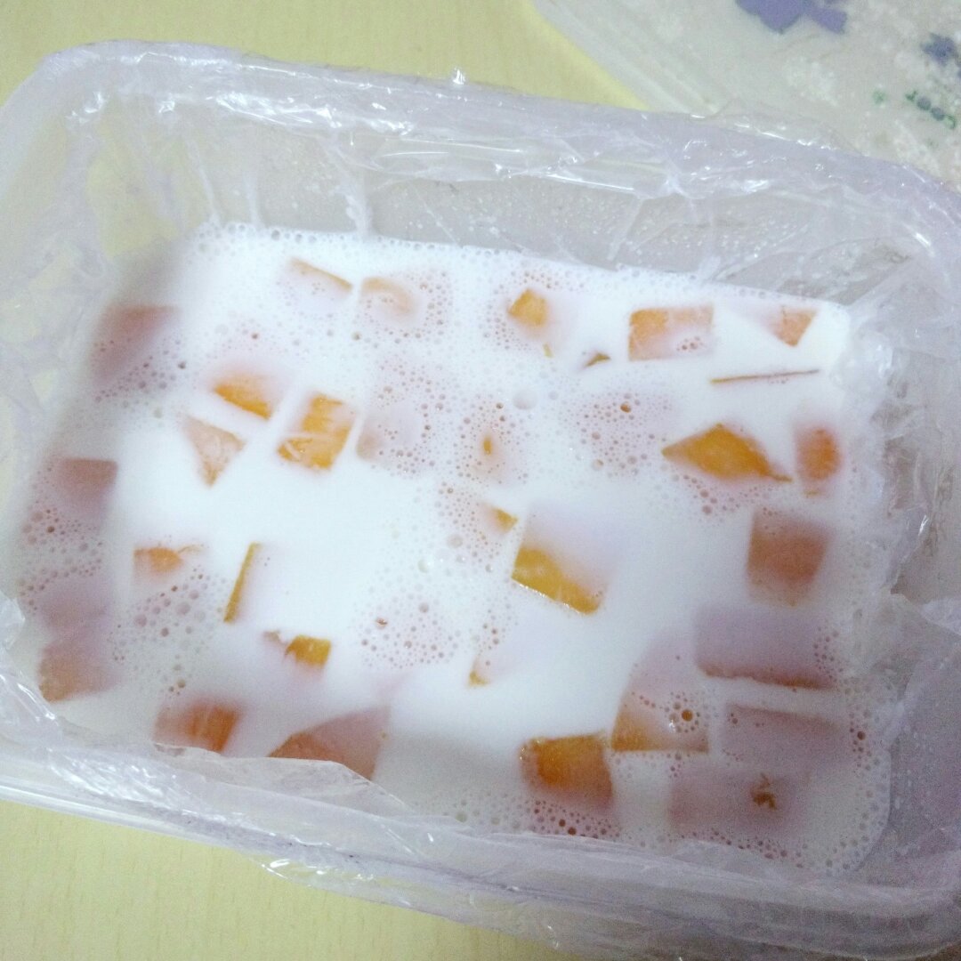 芒果牛奶果冻