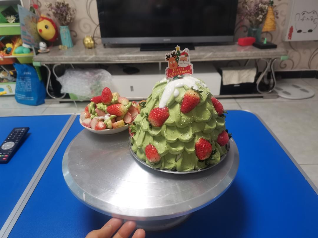 记录我的蛋糕抹面