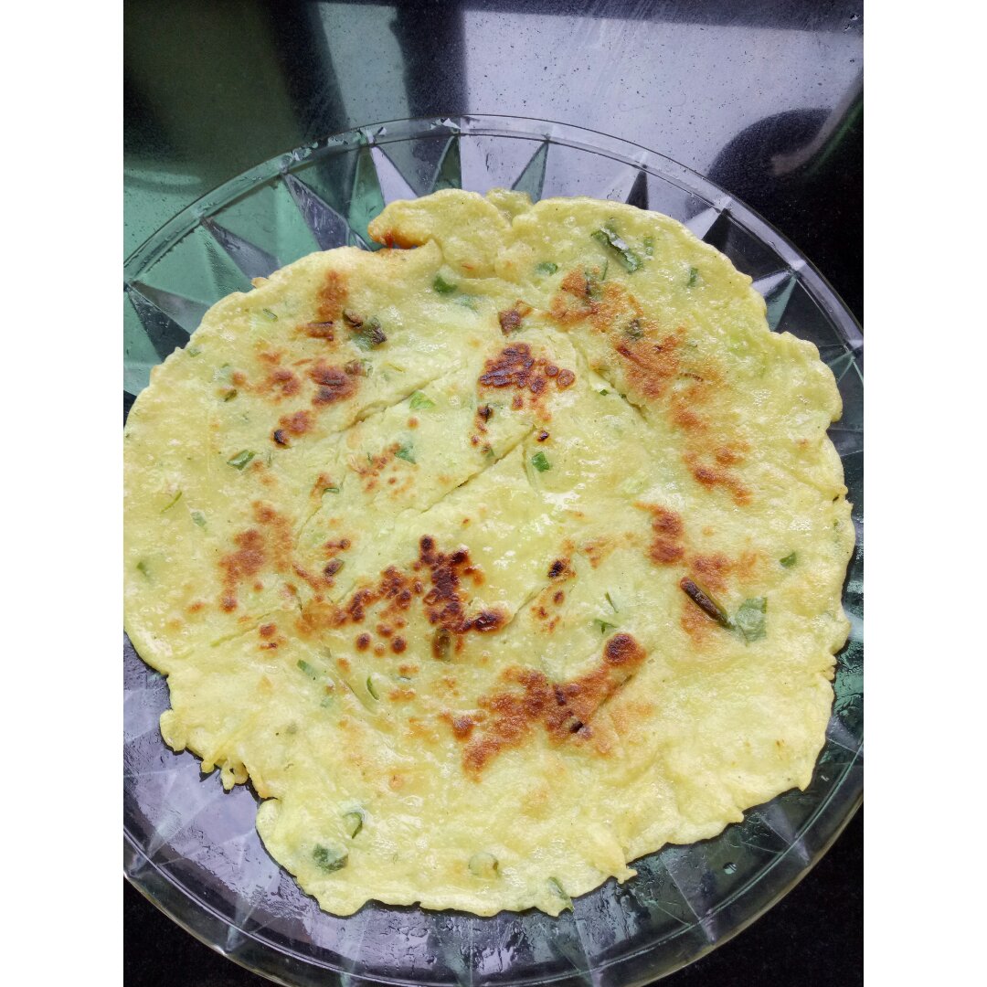 香煎土豆丝鸡蛋饼