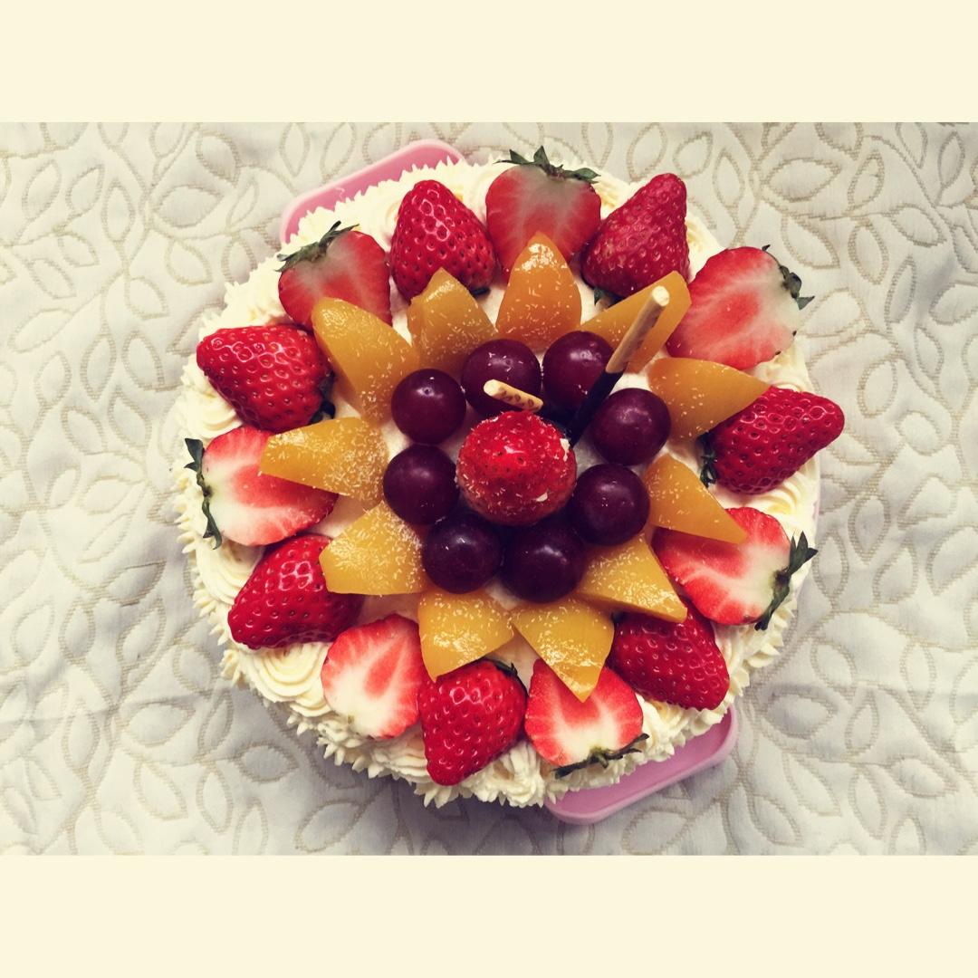 水果奶油【生日蛋糕】