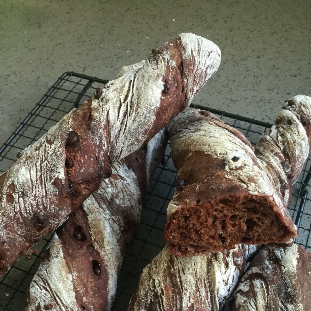 米歇尔可可面包（林大厨的手拌巧克力面包）