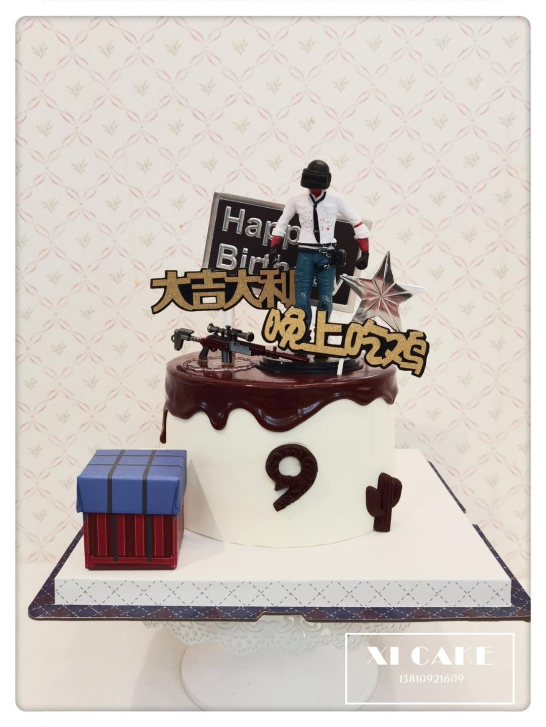 巧克力甘纳许淋面