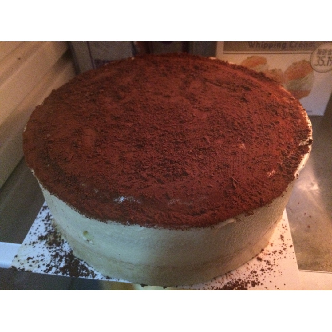 来自法国甜点大师Christophe Felder的硬生版提拉米苏