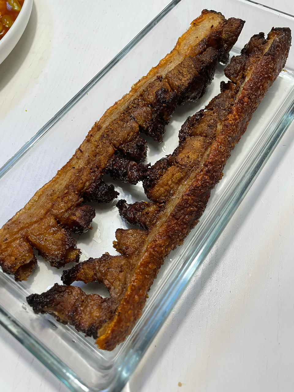 一次成功的脆皮五花肉