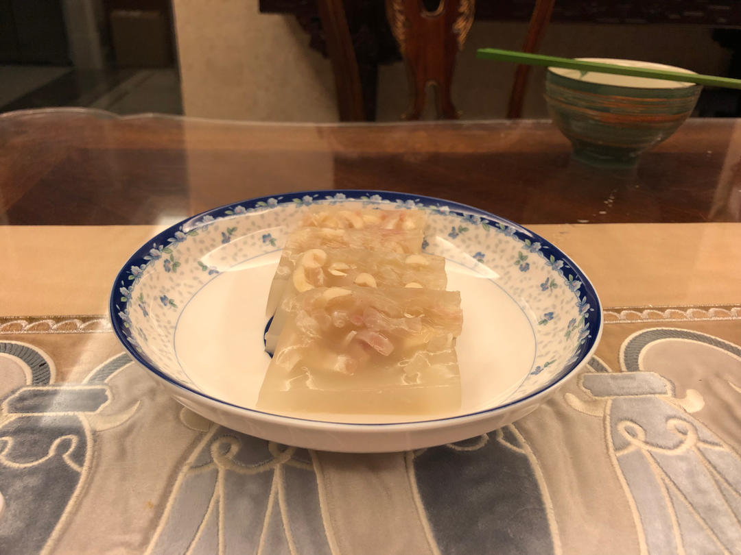 水晶肉皮冻