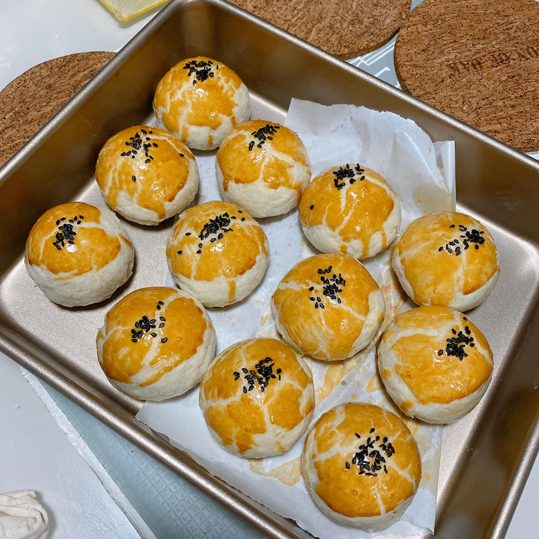 用了七年的方子-蛋黄酥