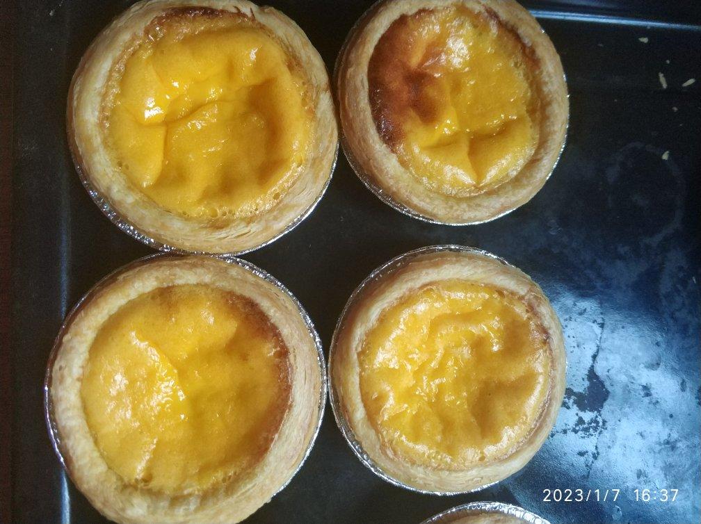 全蛋无奶油版蛋挞