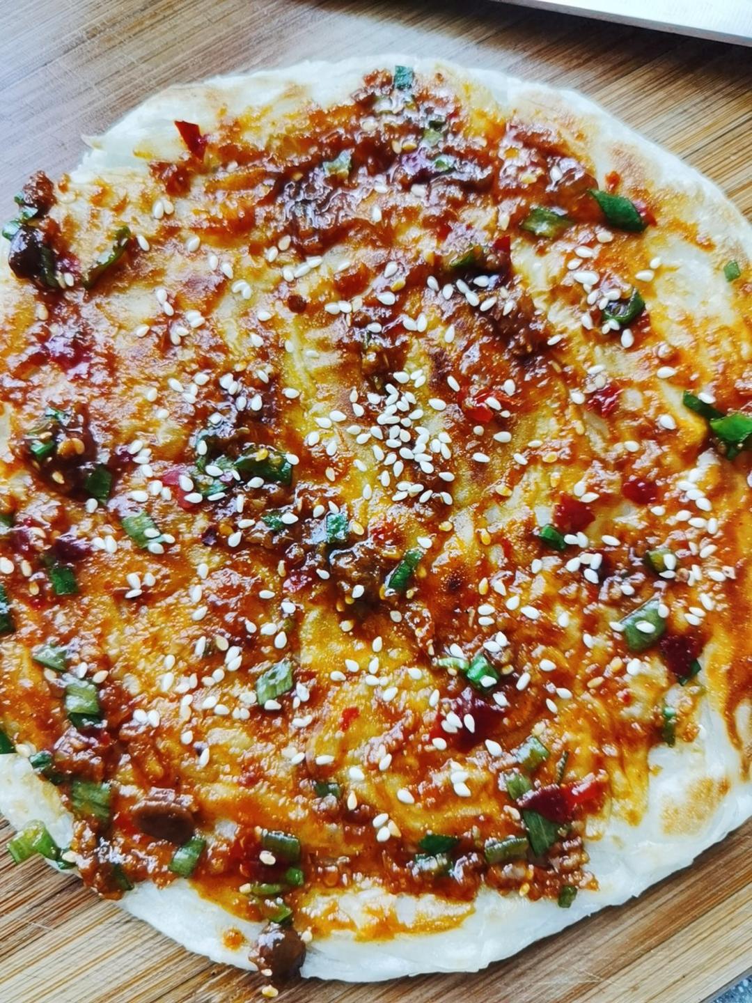 万能手抓饼👉懒人版酱香饼❗️10分钟就搞定