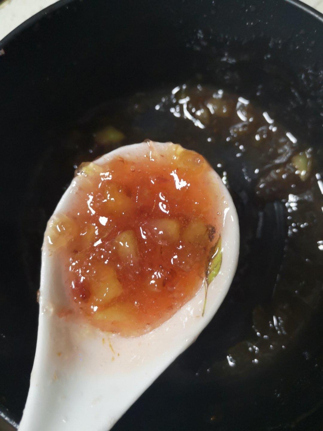 夏季香甜桃子酱