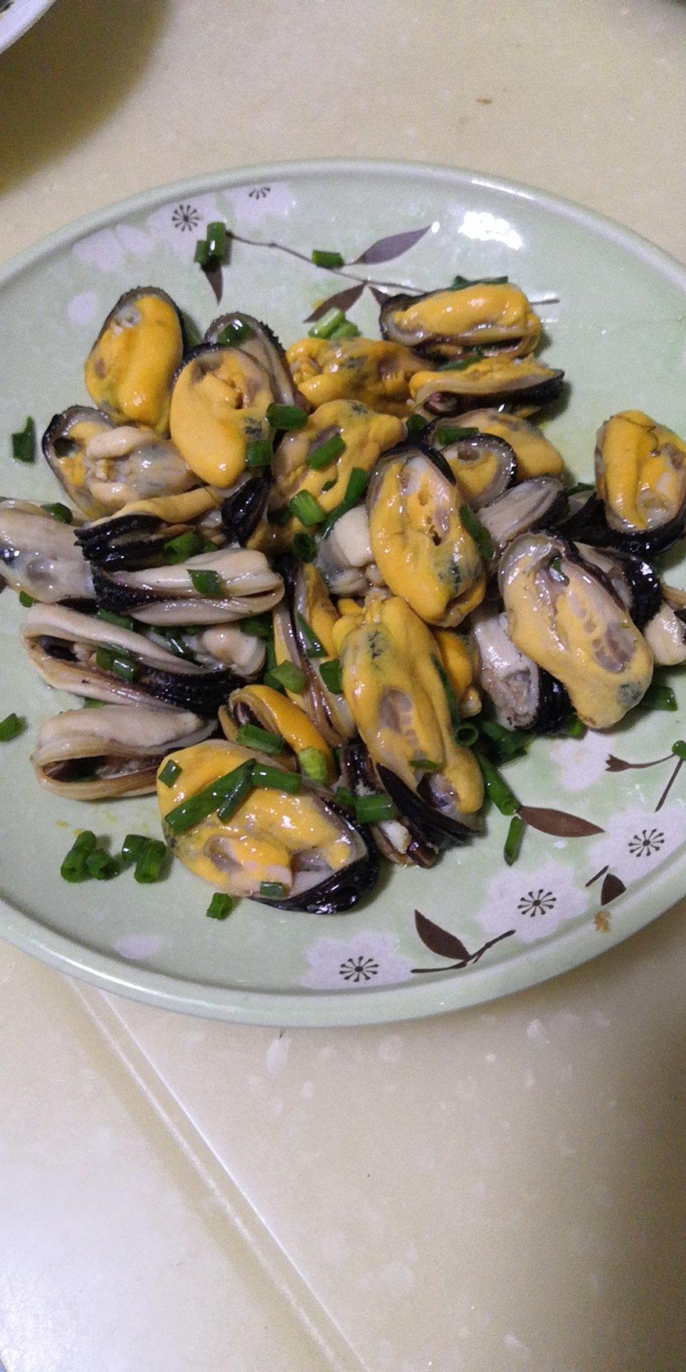 沈莉10做的葱油淡菜