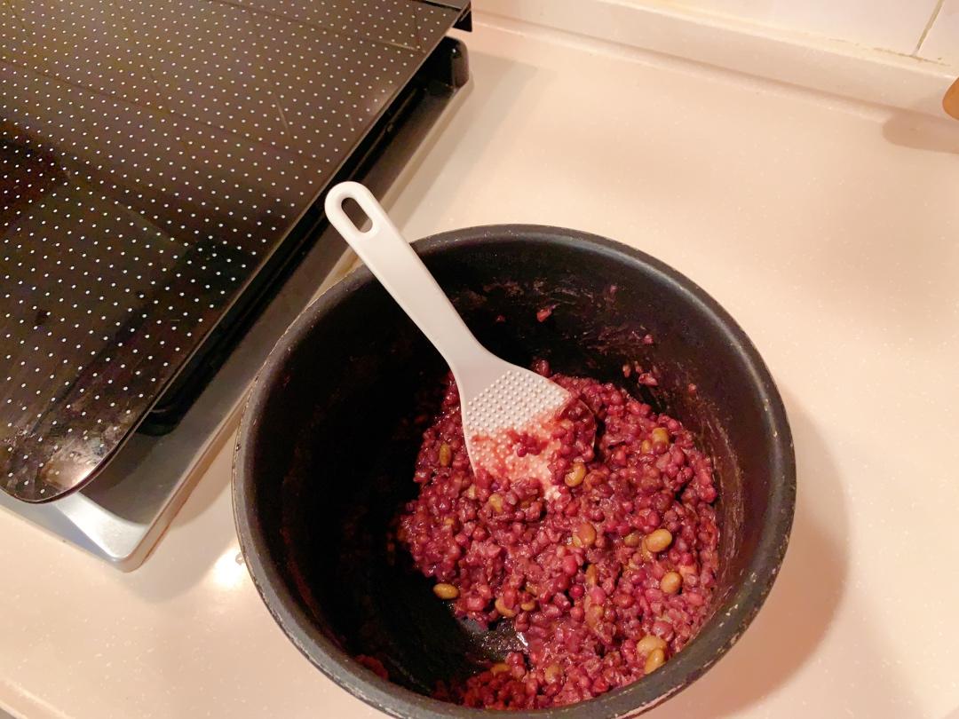 免炒 电饭煲自制红豆馅