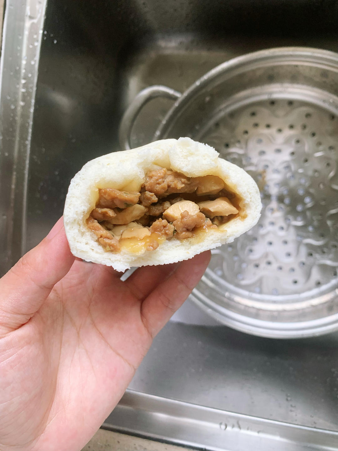 最好吃的豆腐包子，不用肉，越吃越上瘾呀