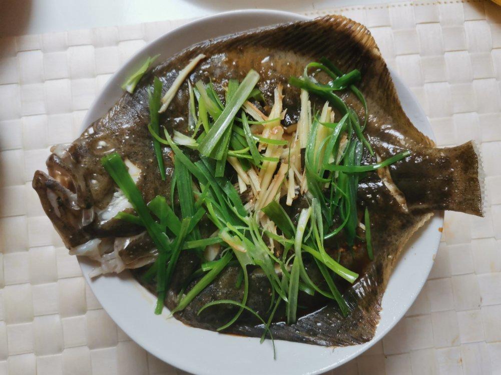 清蒸多宝鱼