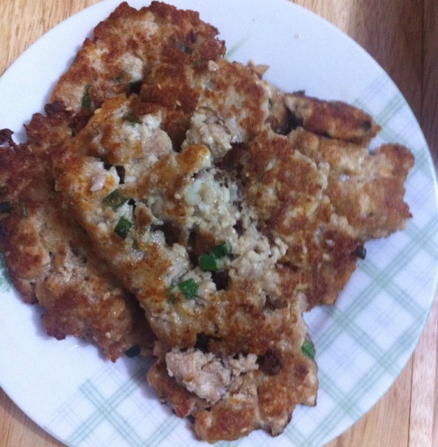 豆腐肉饼