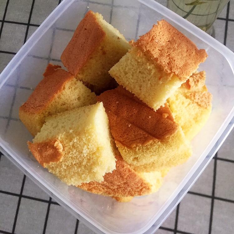 小米戚风蛋糕的做法