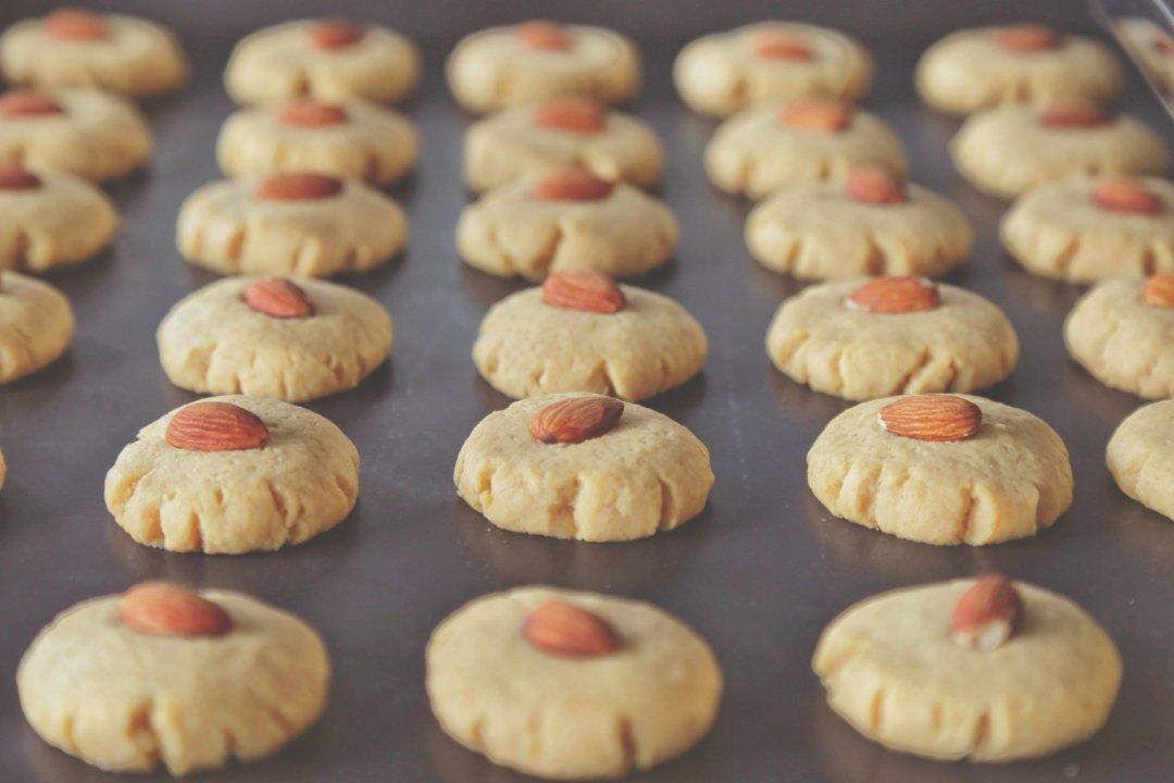 老爸喜欢的杏仁酥饼